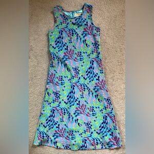 Copper Key Girls Summer Dress Size 8 Sleeveless Midi Tie back Fully Lined
